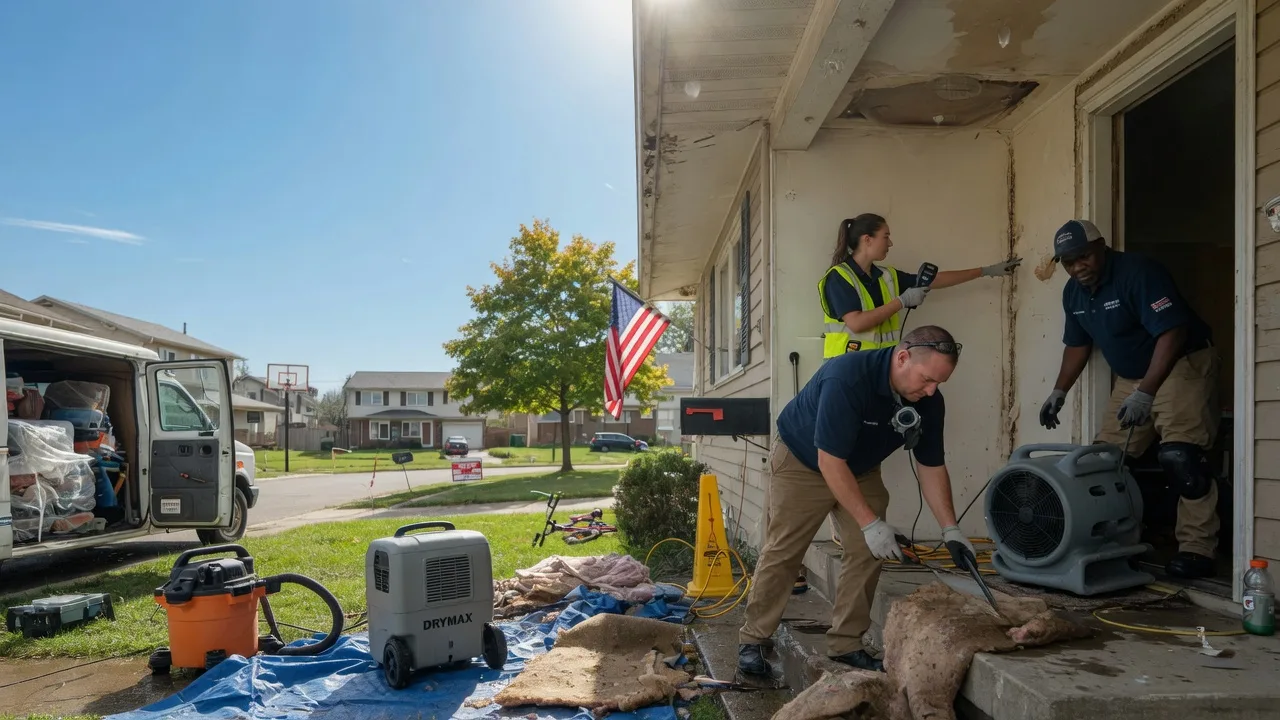 Water Damage Restoration in Happy, TX near me